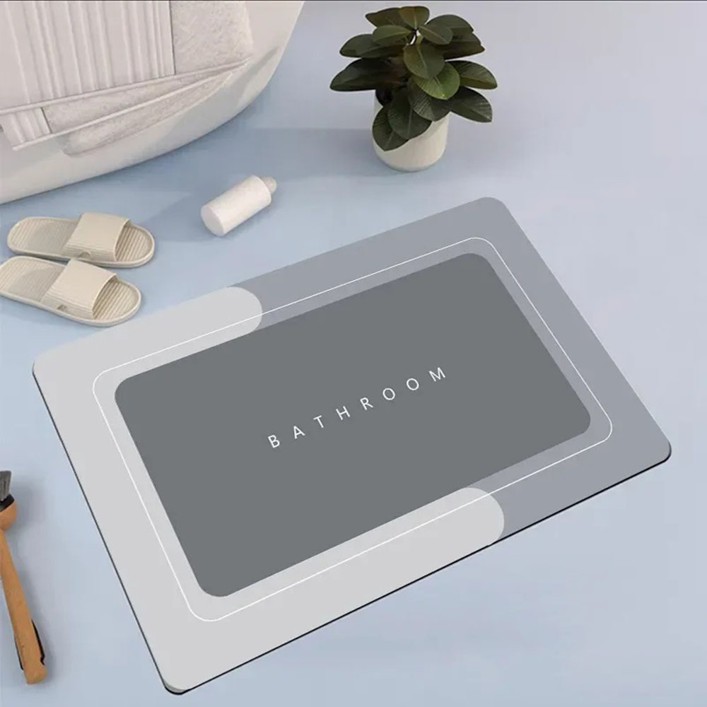 Super Absorbent and Anti-Skid Bathroom Mat