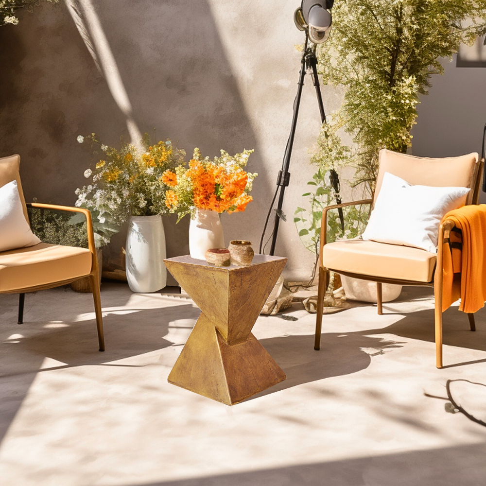 Concrete Accent Nordic Sofa Side End Table Pedestal