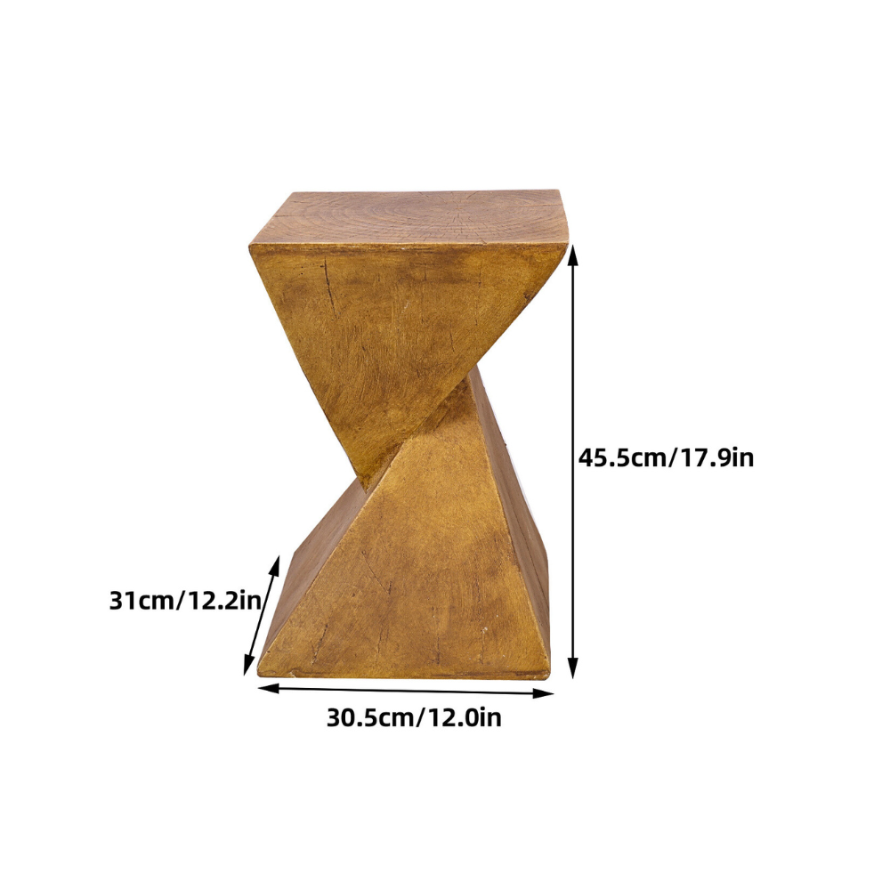 Concrete Accent Nordic Sofa Side End Table Pedestal