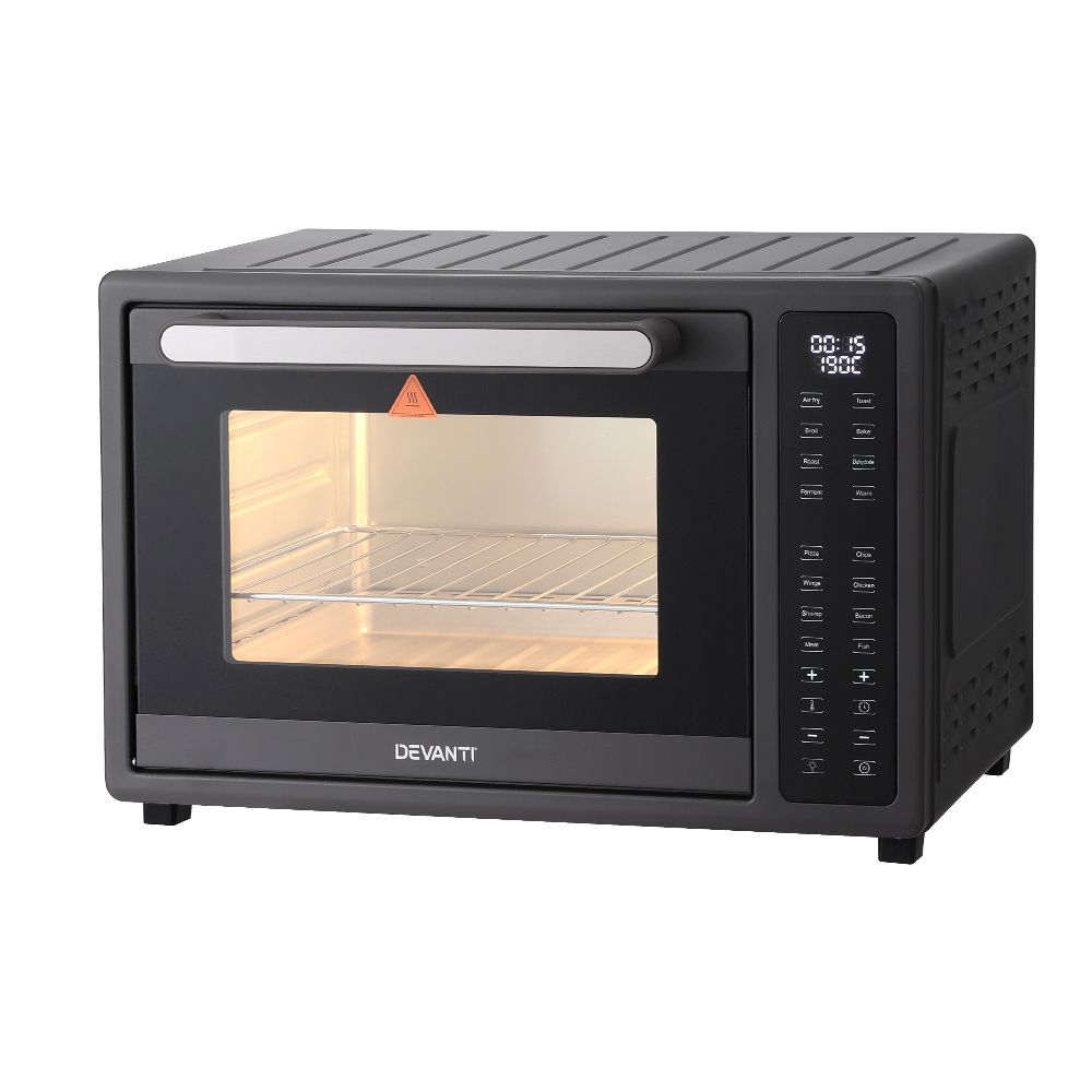 Devanti Air Fryer – 32L Capacity, Touch LCD, 1700W