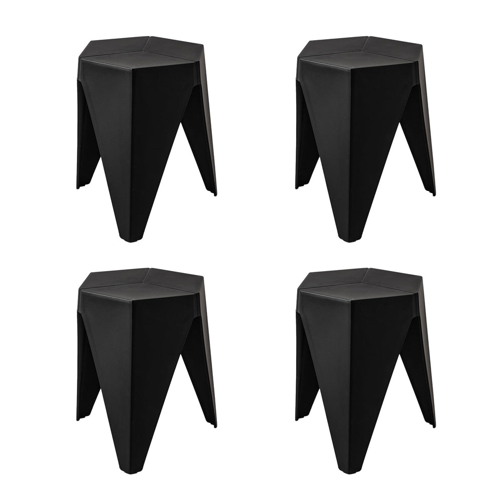 Artiss 4PC Puzzle Stool Bar Stools Stackable