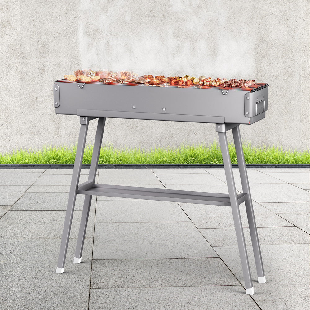 Grillz BBQ Grill Charcoal Smoker Portable Barbecue