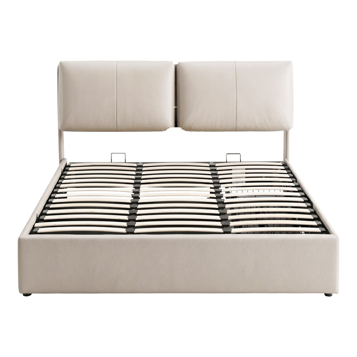 TWSC Queen Bed Frame Gas Lift Storage 3 Drawers Adjustable Headboard Platform Base
