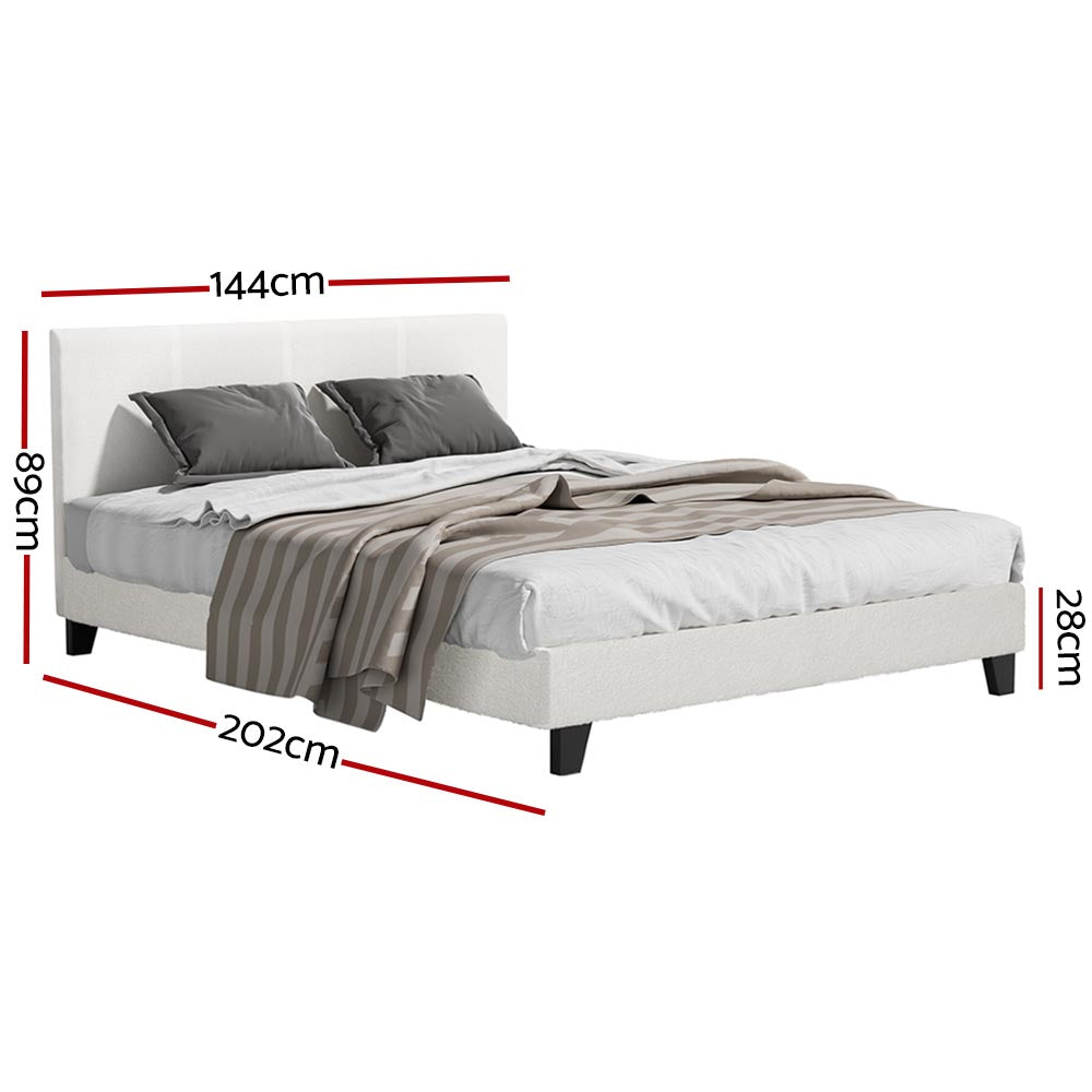 Artiss Bed Frame Boucle NEO