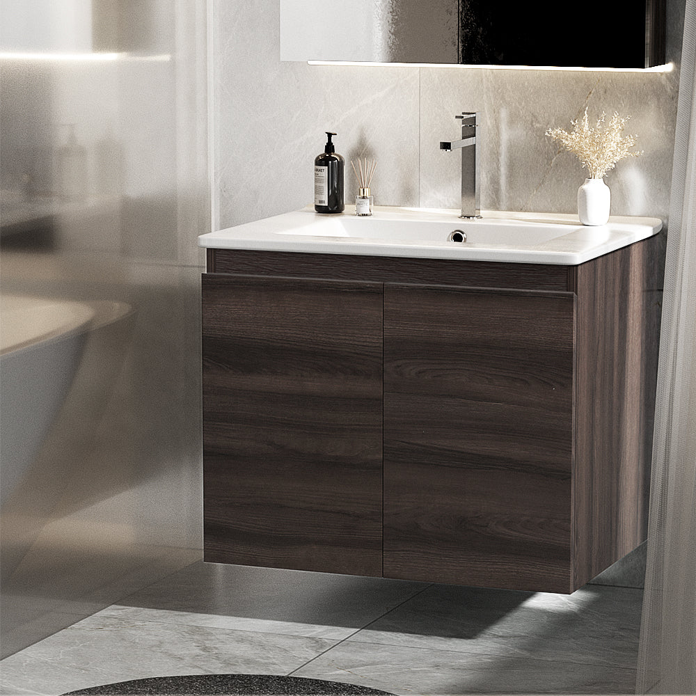 Cefito Vanity Unit with Basin 915mm and 600mm in Oak, Grey, and Walnut