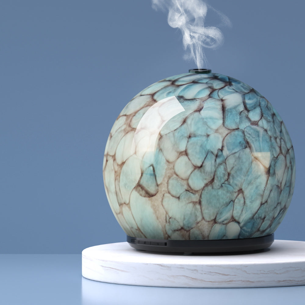 Aroma Diffuser - Ultrasonic Aromatherapy, 240ml Glass Design