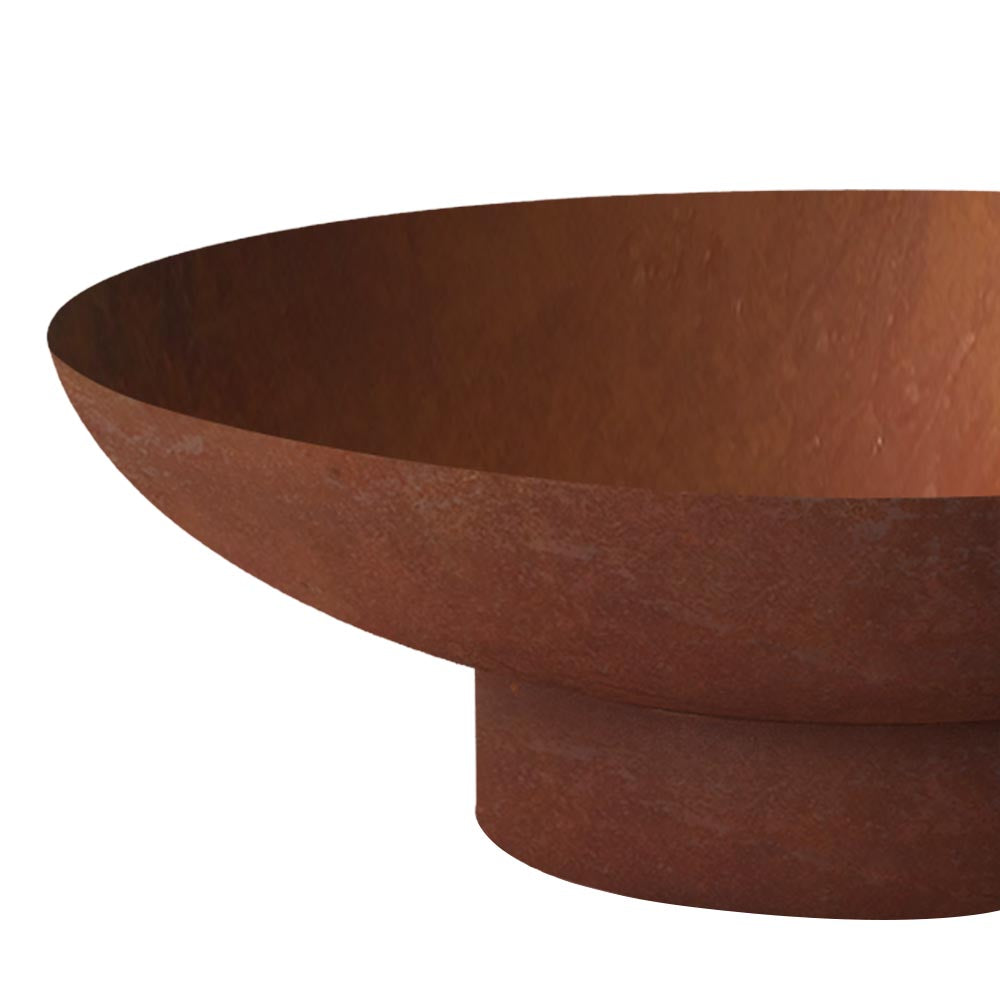 Grillz Fire Pit Bowl Cast Iron Rustic