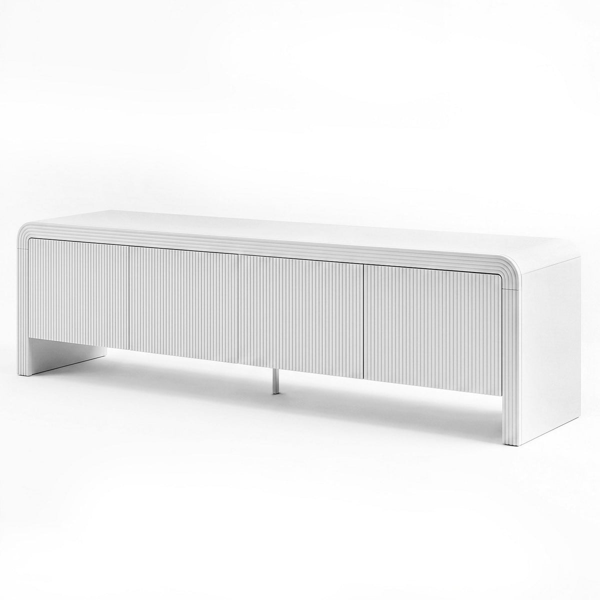 TWSC TV Unit Entertainment Unit Storage Cabinet 180cm White