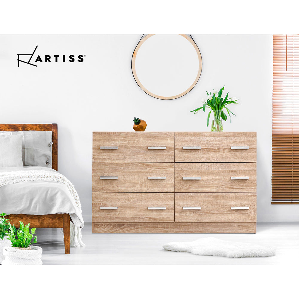 TWSC 6 Chest of Drawers - VEDA Pine