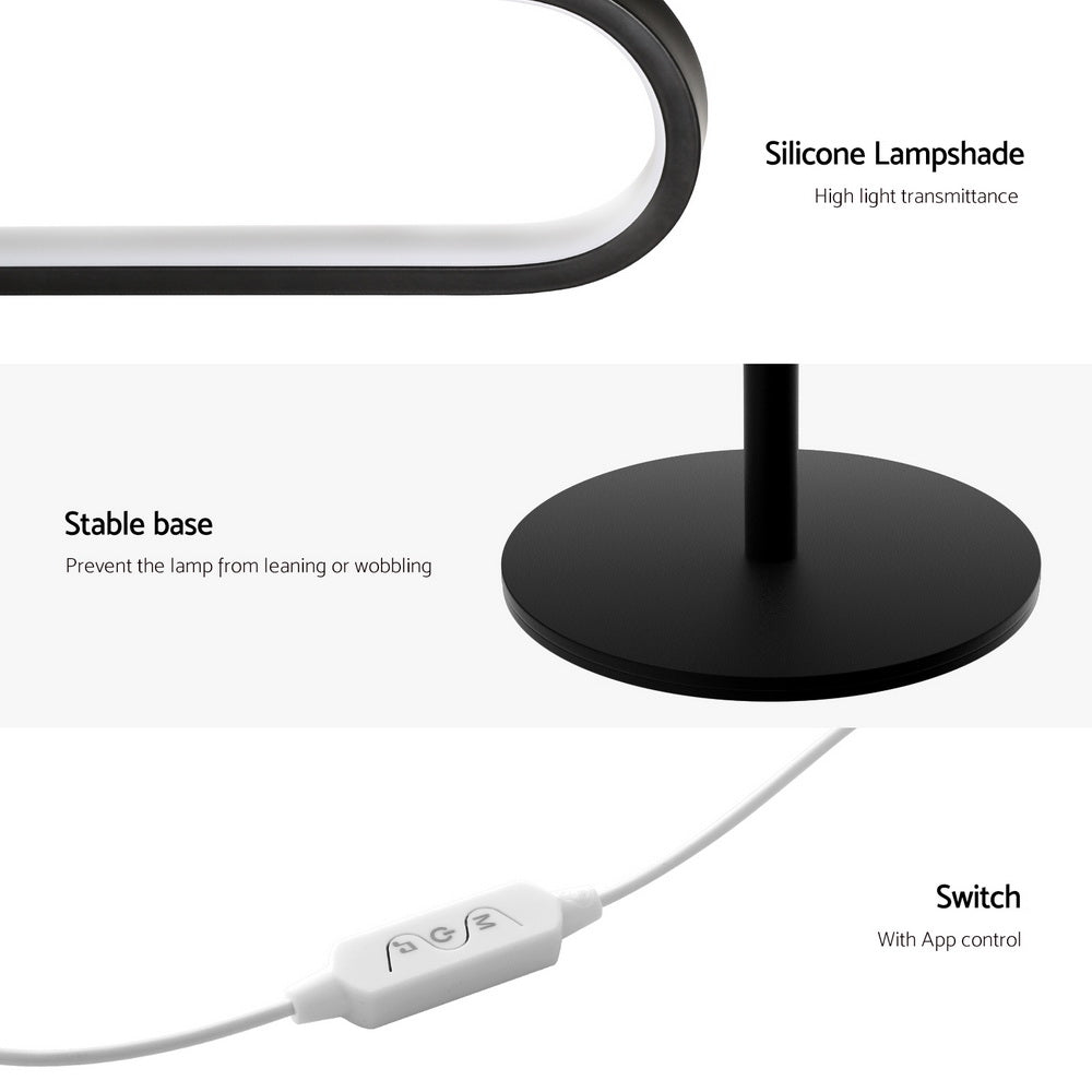 TWSC RGB LED Floor Lamp Remote Control Corner Light Stand Gaming Room 118CM