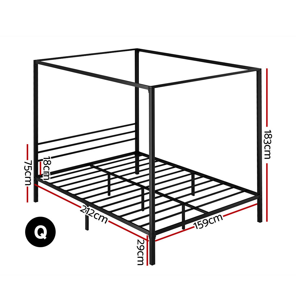 Artiss Bed Frame Metal Frame POCHY