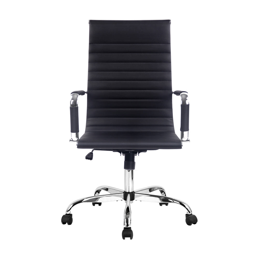 Artiss Office Chair Conference Chairs PU Leather High Back