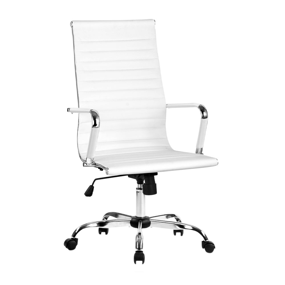 Artiss Office Chair Conference Chairs PU Leather High Back