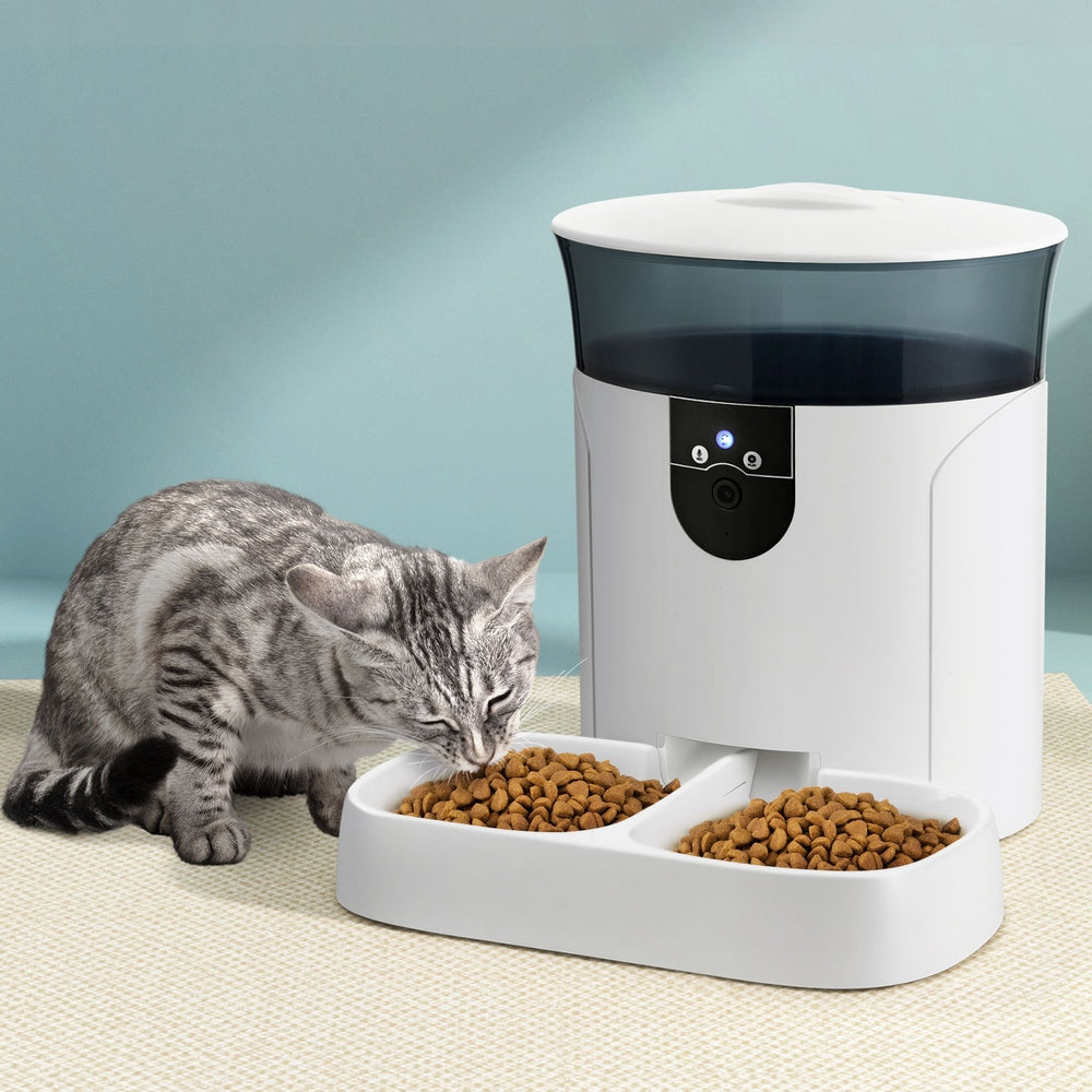 i.Pet Smart Pet Feeder – WiFi Camera, 7L Capacity, App Controlled