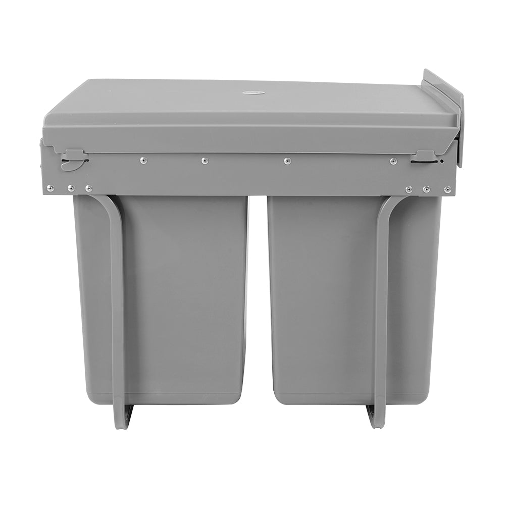 Cefito Pull Out Bin Kitchen Double Basket 2X15L and 2X20L