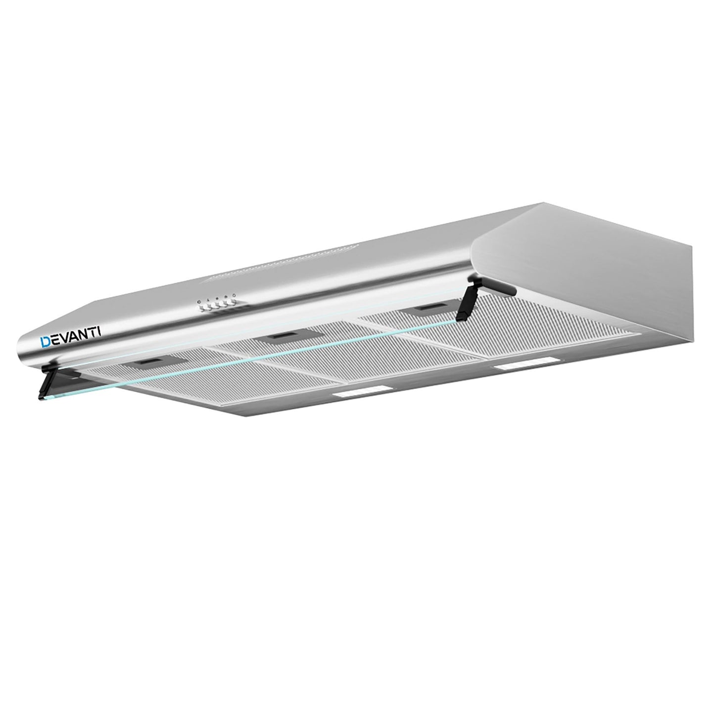 Range Hood – Powerful Extraction, 90cm Stainless Steel with Glass Visor