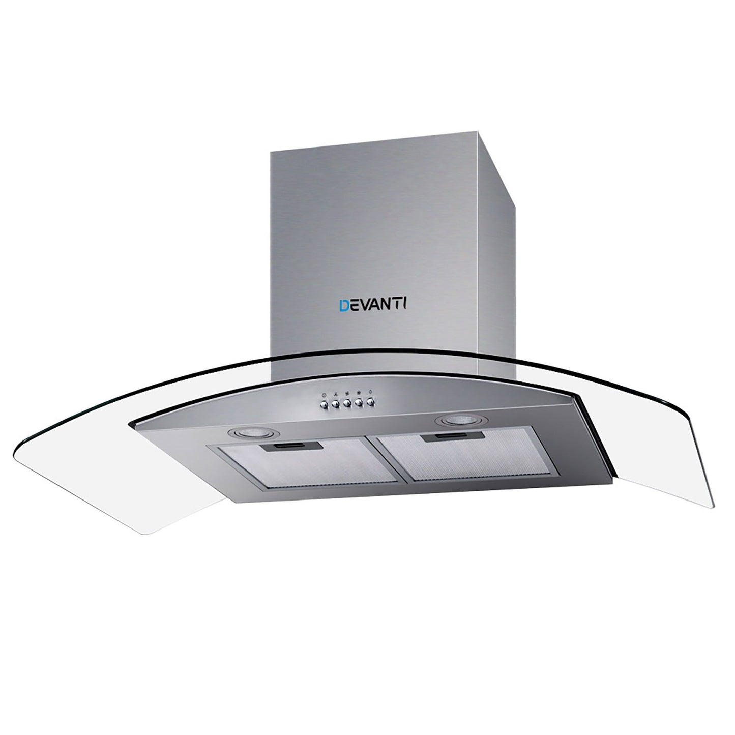 Range Hood – Glass Canopy, 90cm Stainless Steel