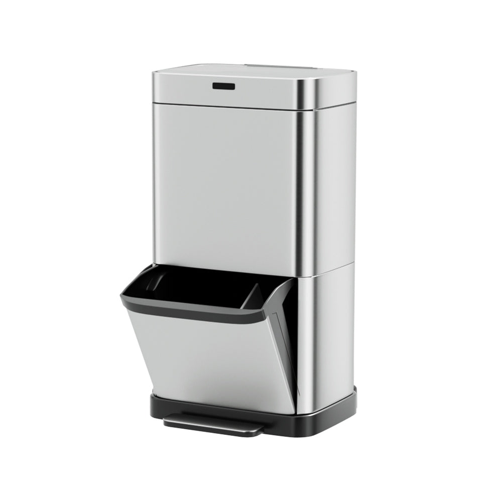 Devanti 70L Motion Sensor Pedal Bin Automatic