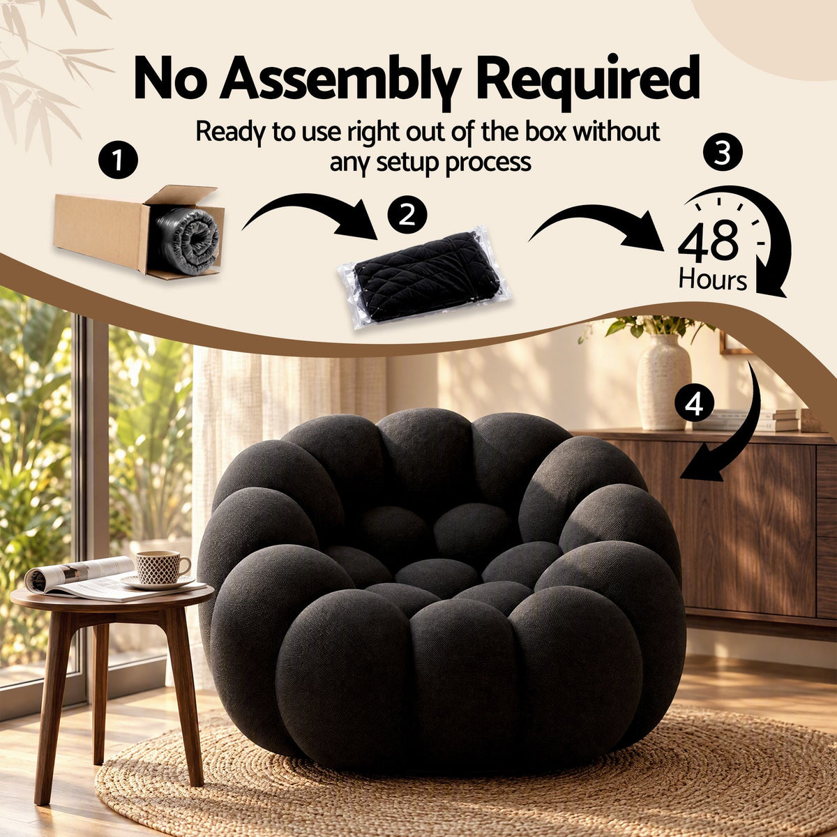 Bubble Floor Lounge Chair