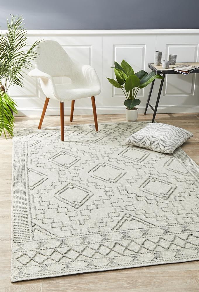 Hudson 802 Ivory by Rug Culture - Rectangle Rug