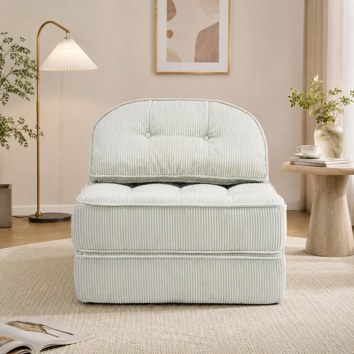 Comforro Hando Compressed Chair – Light Grey