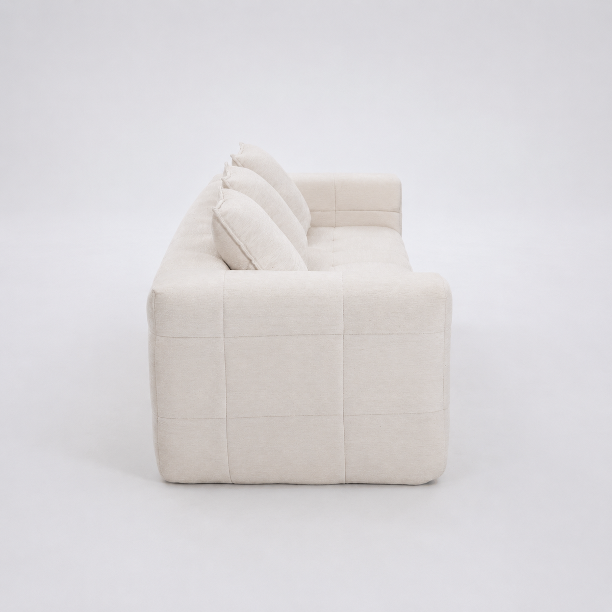 Monda 3 Seater Compressed Sofa – Beige