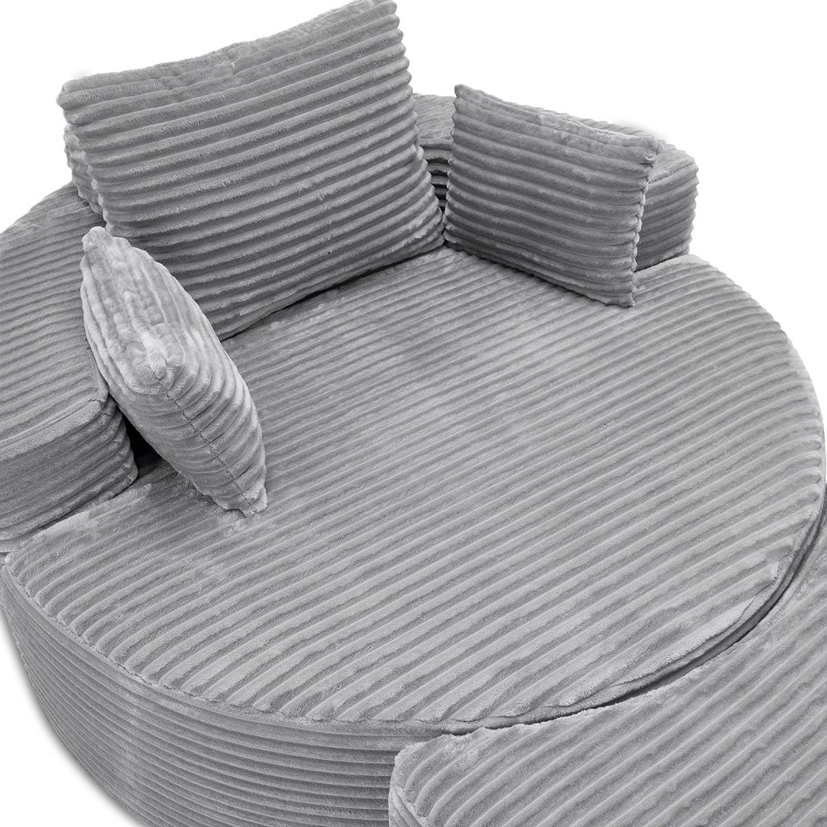Leon Lounge Armchair – Grey