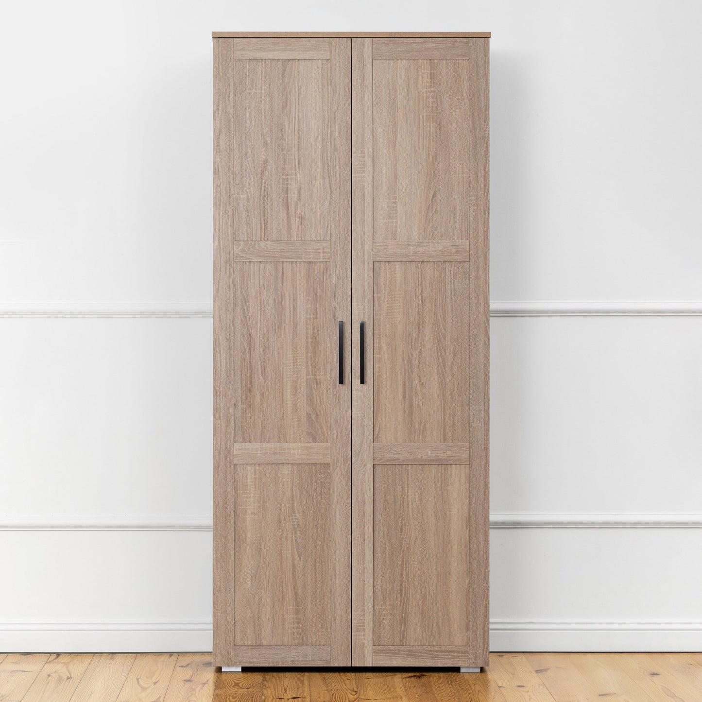 STOCKHOLM STORAGE CUPBOARD HAMPTONS - NATURAL OAK