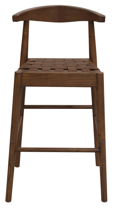Elliot Leather Kitchen Counter Stool