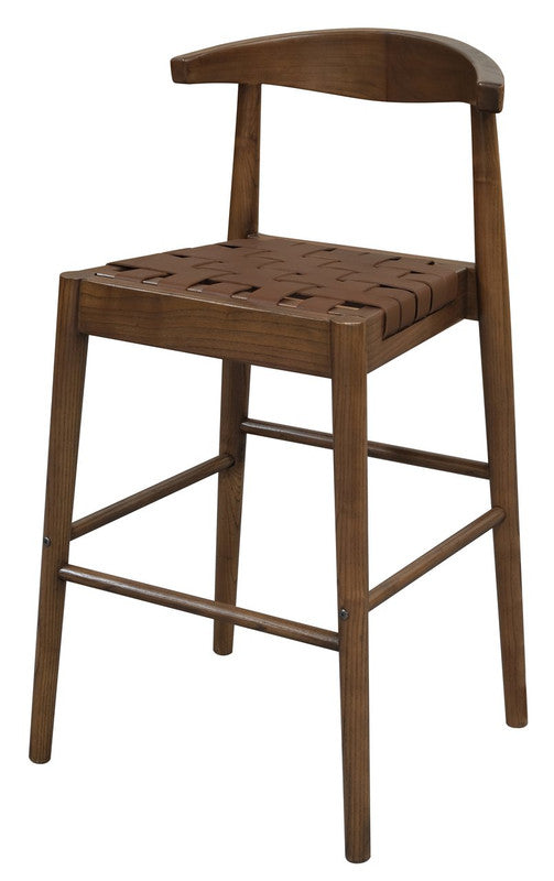 Elliot Leather Kitchen Counter Stool