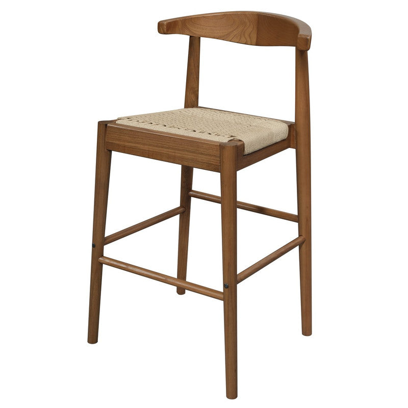 Arden Solid Oak Loom Kitchen Counter Stool