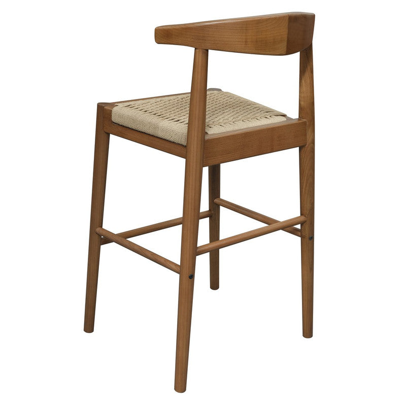 Arden Solid Oak Loom Kitchen Counter Stool