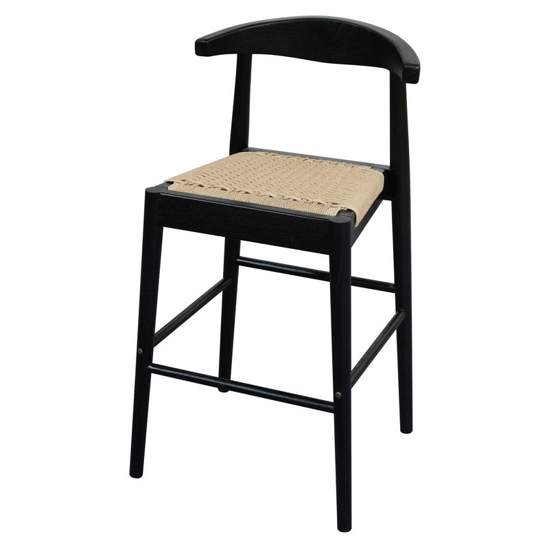 Arden Solid Oak Loom Kitchen Counter Stool