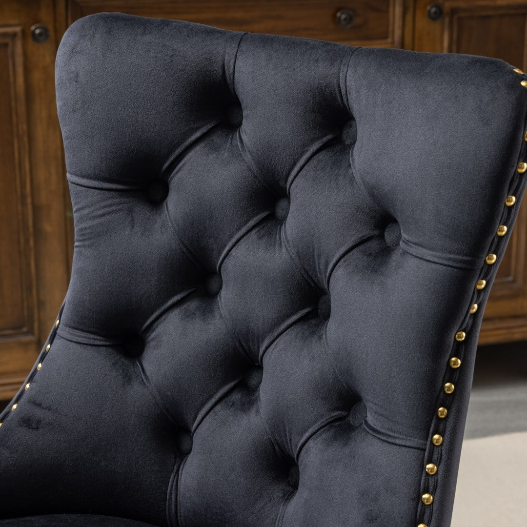 Velvet Home Office Chair
