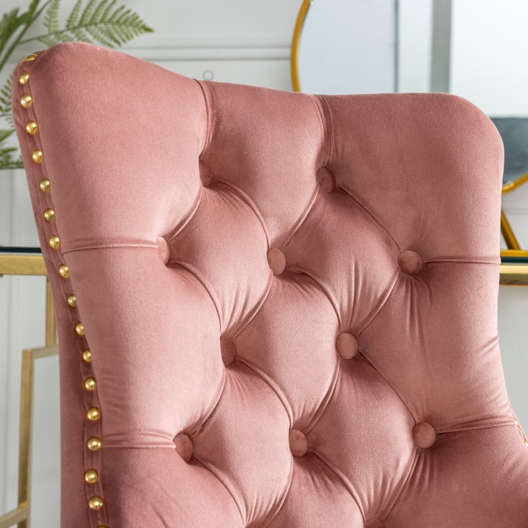 Velvet Home Office Chair