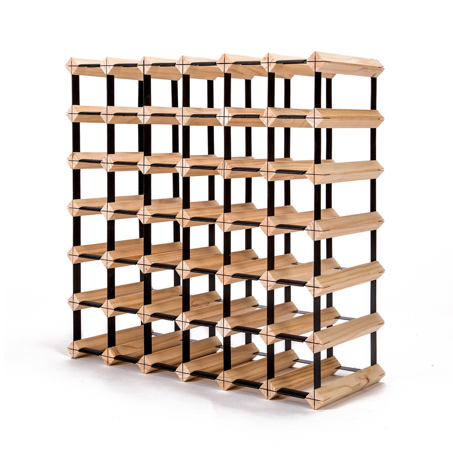 Timber Wine Rack Storage Cellar Organiser for Multiple Bottles
