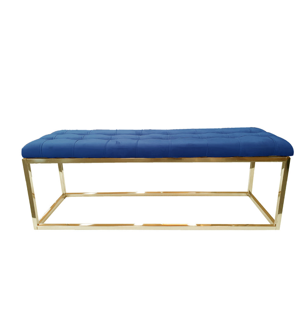 Holly Ottoman Gold Base