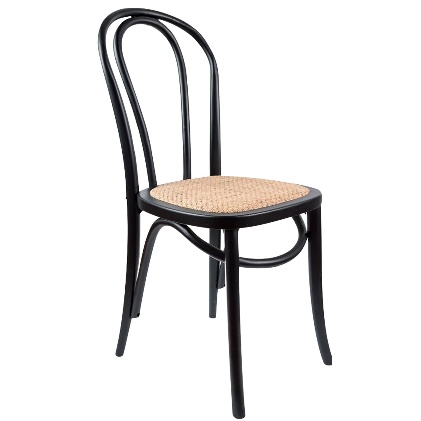 Petunia 9pc 210cm Dining Table Set 8 Arched Back Chair Elm Timber Wood