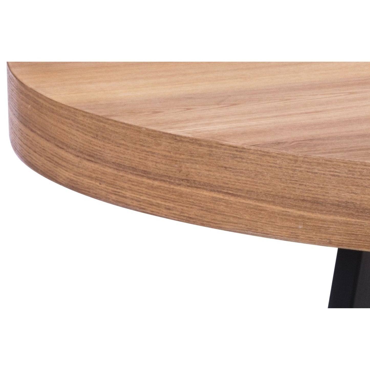 Petunia 5pc 120cm Round Dining Table Set 4 Wishbone Chair Elm Timber Wood