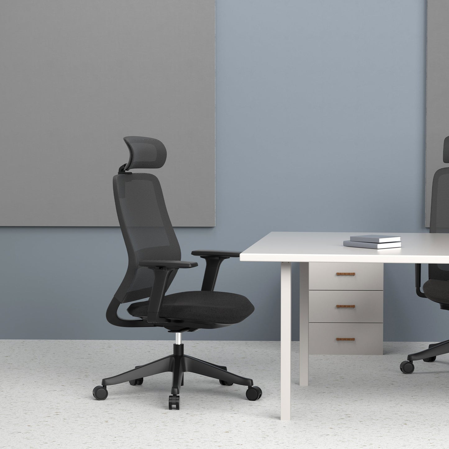 Carlie High Back Molded Foam Seat Ergonomic Office Chair