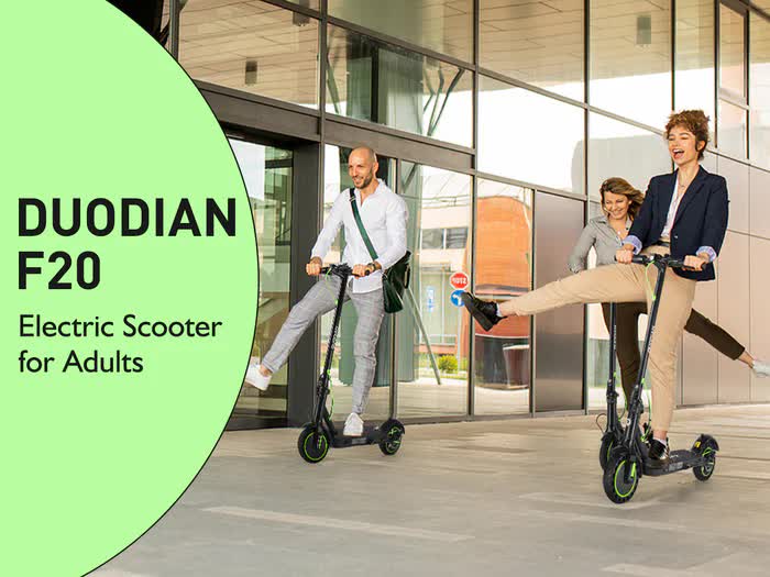 Buna Classic Electric Scooter – 350W Motor, 8.5" Pneumatic Tires