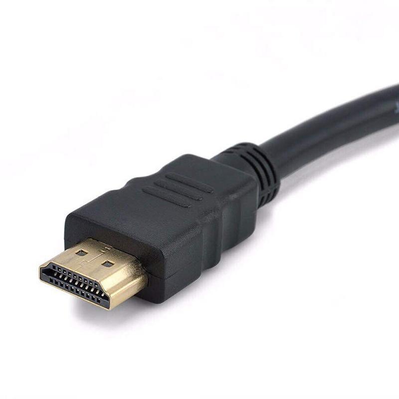 HDMI Splitter 1 In 2 Out Cable Adapter Converter 1080 Multi Display Duplicator
