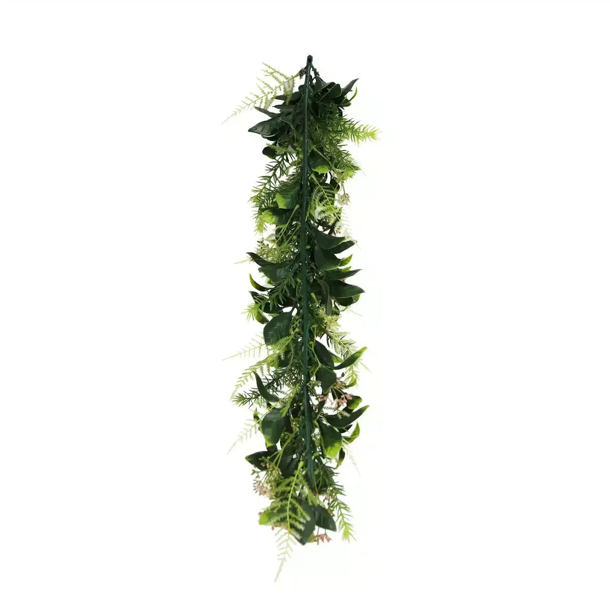 Artificial Mixed Leaf Garland – UV Resistant, 55cm Length