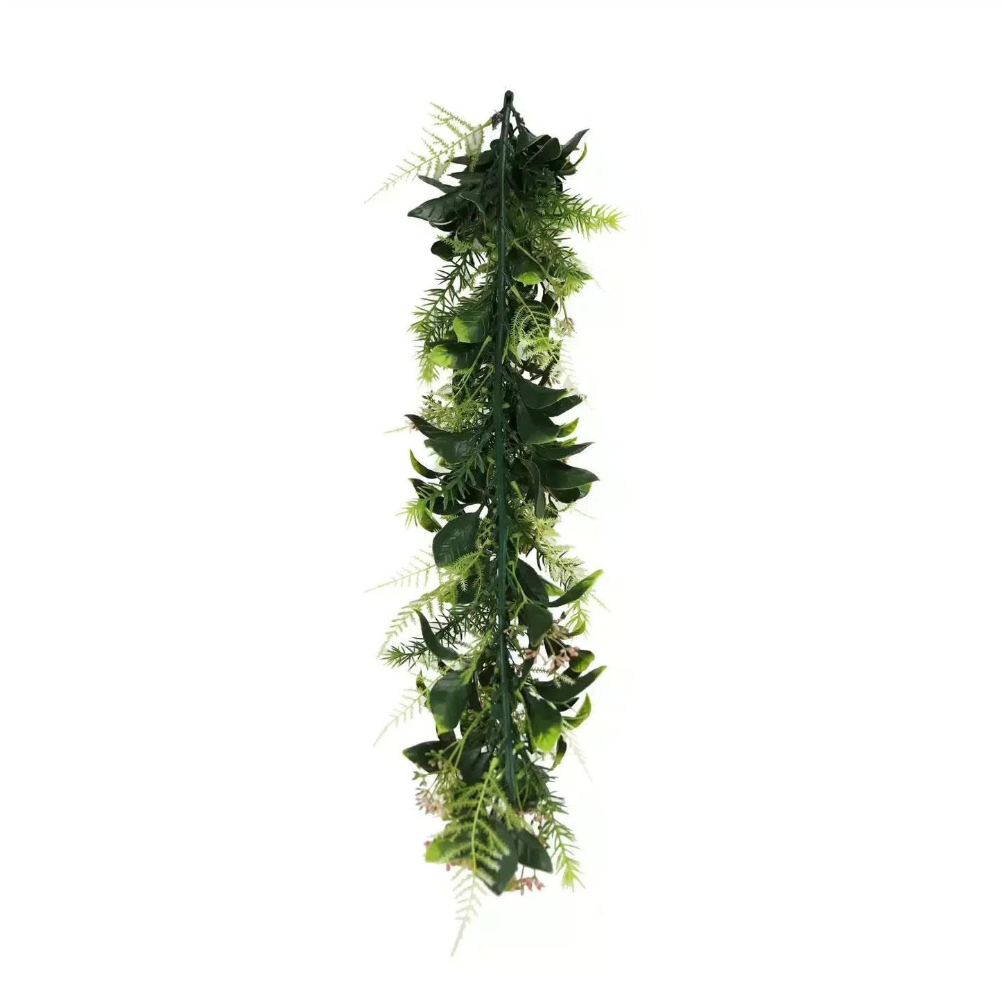 Artificial Mixed Leaf Garland – UV Resistant, 55cm Length