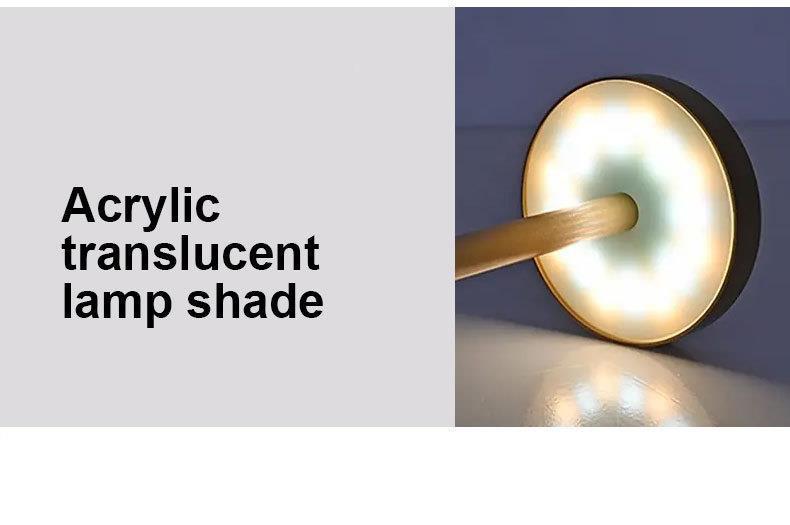 Touch-Control LED Table Lamp with Adjustable Color Modes