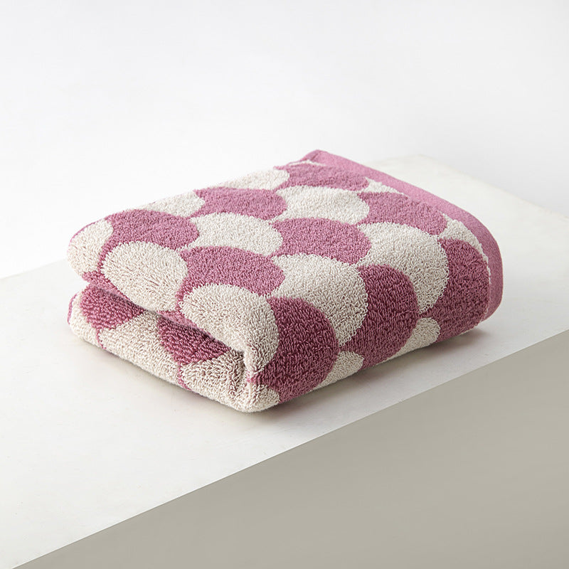 Thickened and Enlarged Cotton Hand Towels - 3 Pack - Soft and Absorbent Bath Towels for Adults