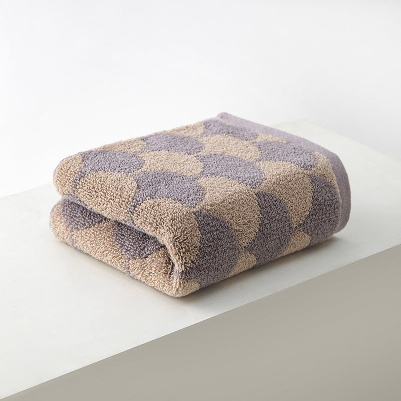 Thickened and Enlarged Cotton Hand Towels - 3 Pack - Soft and Absorbent Bath Towels for Adults