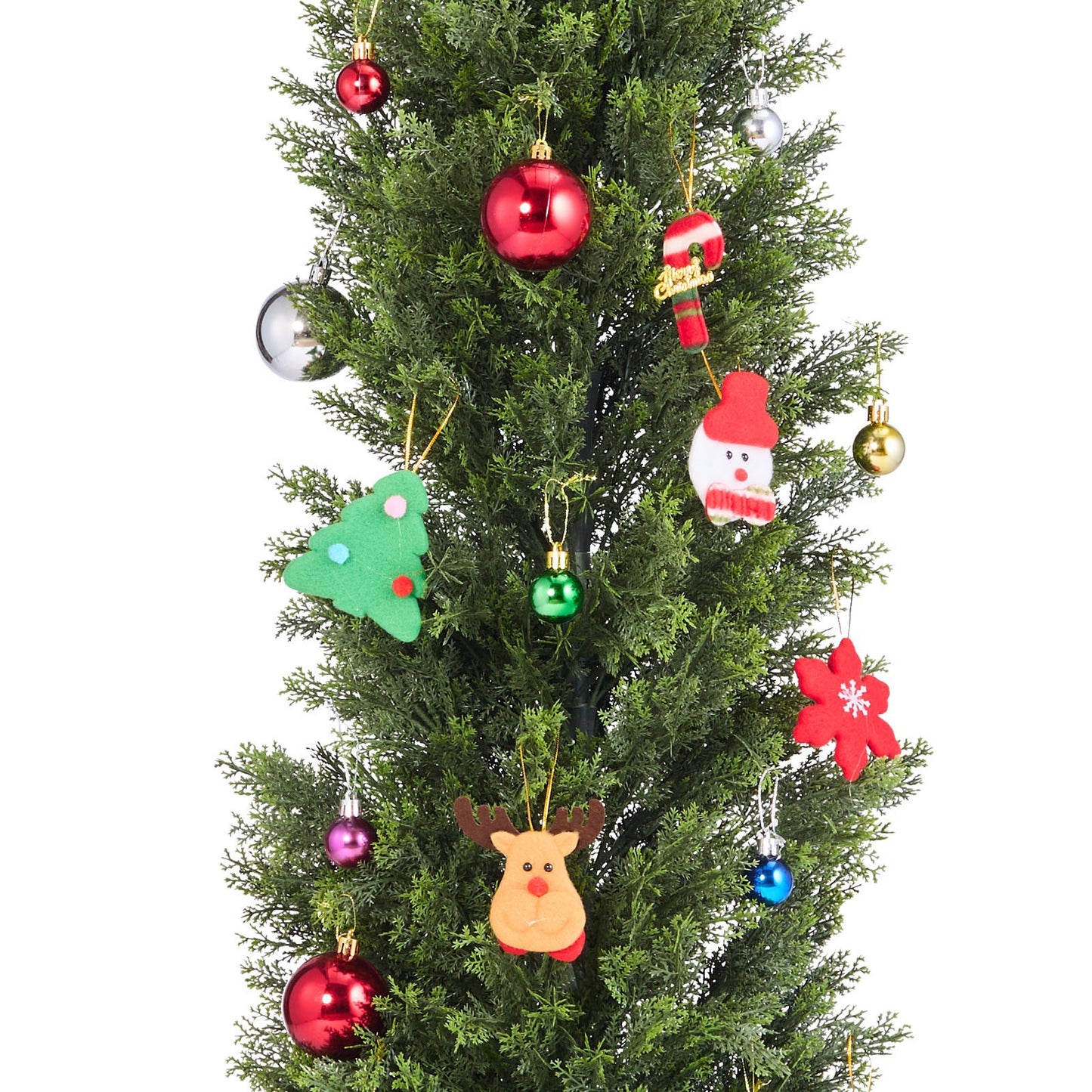 Artificial Topiary Cedar Trees – Realistic 60-Inch Faux Pine, Easy Assembly