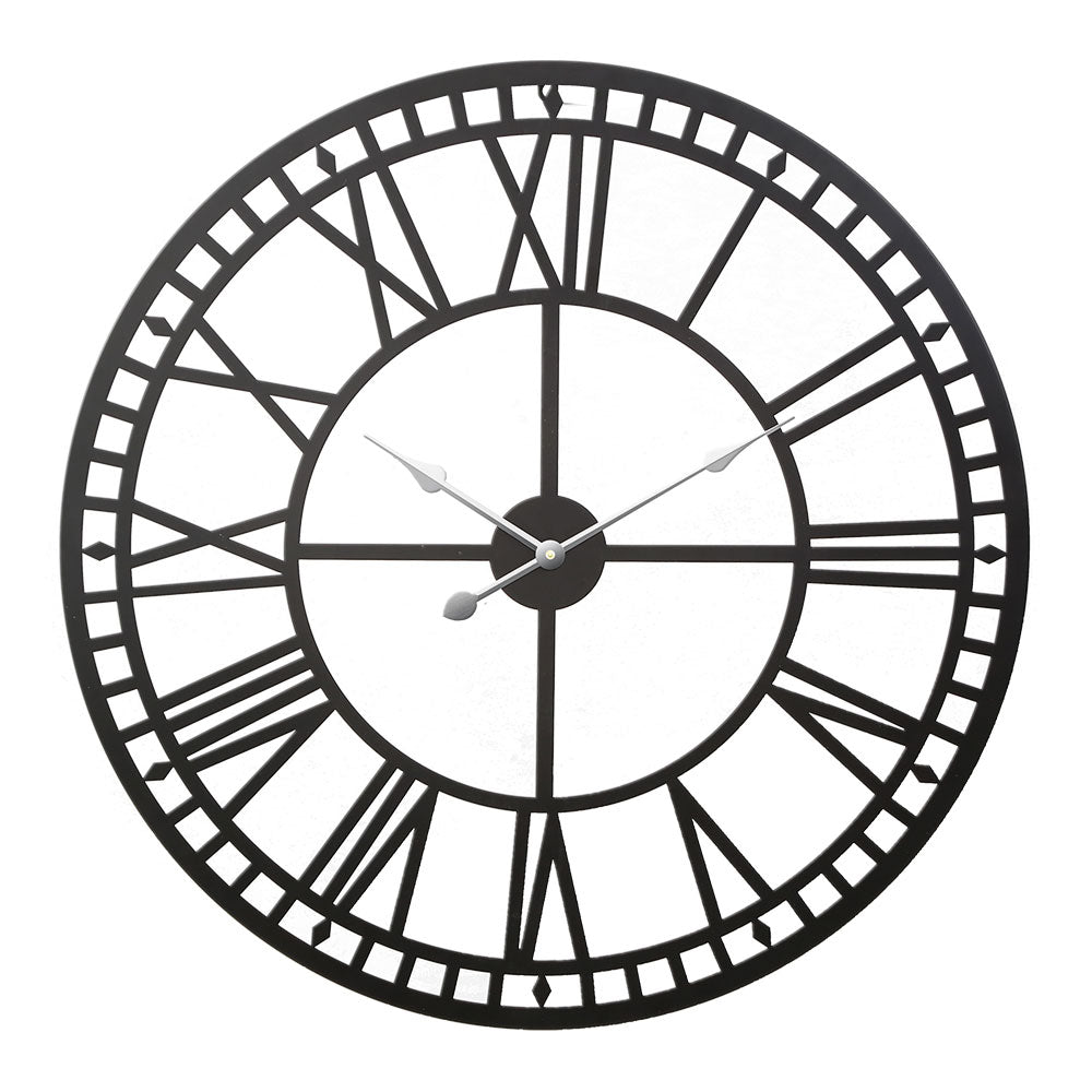 Artiss Wall Clock Large Roman Numerals Metal