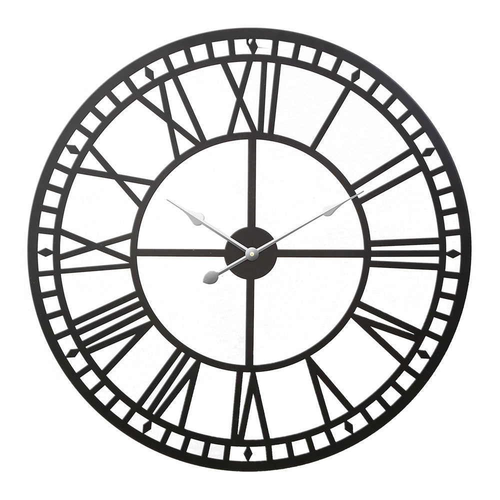 Artiss Wall Clock Large Roman Numerals Metal